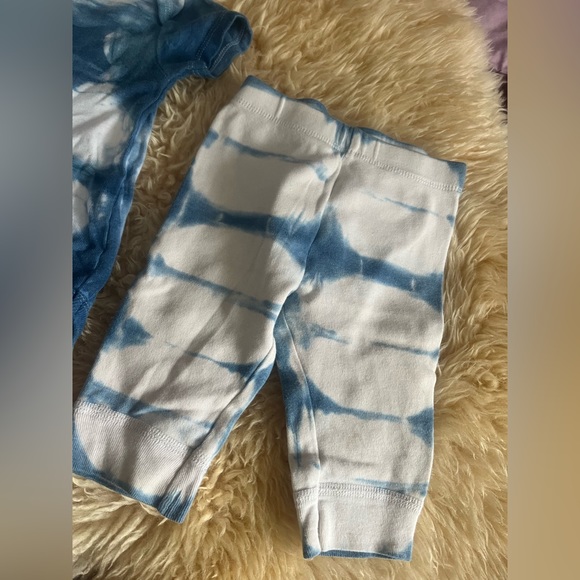 Indigo Dyed Baby Set - Picture 2 of 7